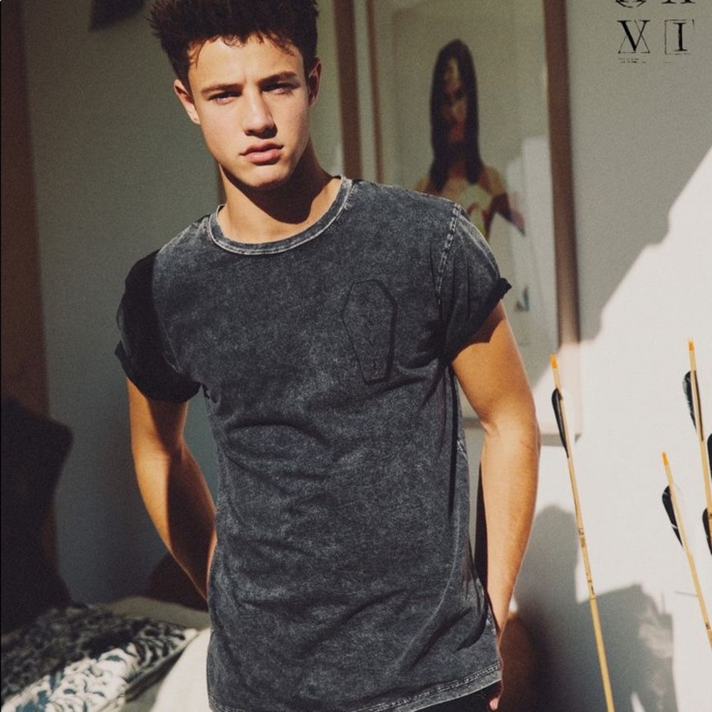 NWOT United XXVI Faded Black Tee